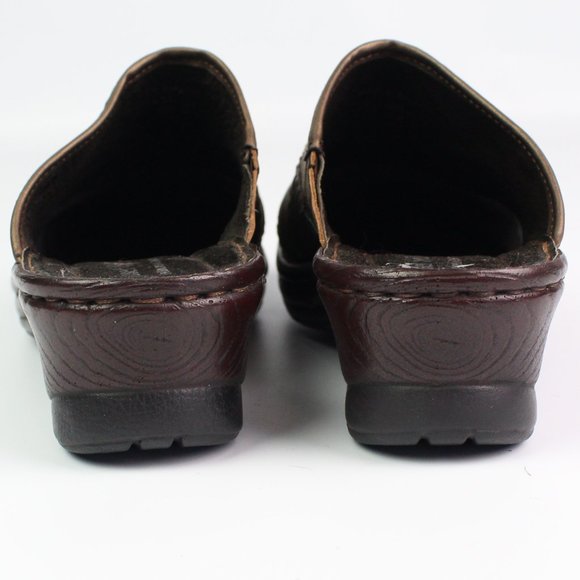 Josef Seibel mules patchwork copper bronze suede - Picture 6 of 8